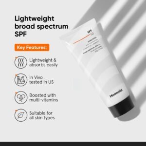 Minimalist Shield: Multi-Vitamin SPF 50++++ Sunscreen