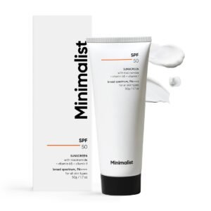 Minimalist Shield: Multi-Vitamin SPF 50++++ Sunscreen