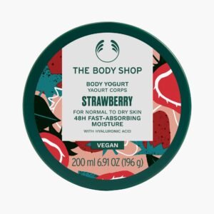 THE BODY SHOP Strawberry Body Yogurt 200ml-Silky Smooth & Fresh