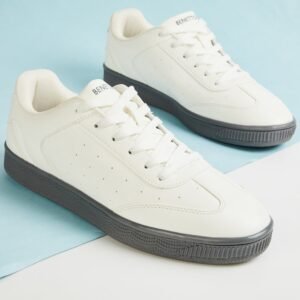 UNITED COLORS OF BENETTON Perforated Leather Sneakers – Premium Leather, Modern Design