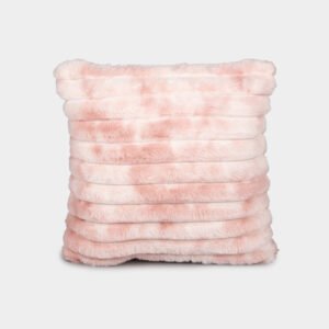 Home Beautiful Soft Pink Cushion – Elegant Textured Design