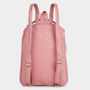 Lucky Charm Women's Pink Polyurethane Backpack