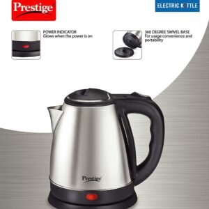 Prestige 1.5L Stainless Steel Electric Kettle – Fast & Durable