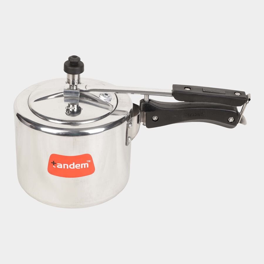 Tandem 3L Aluminium Pressure Cooker – Durable & Fast Cooking