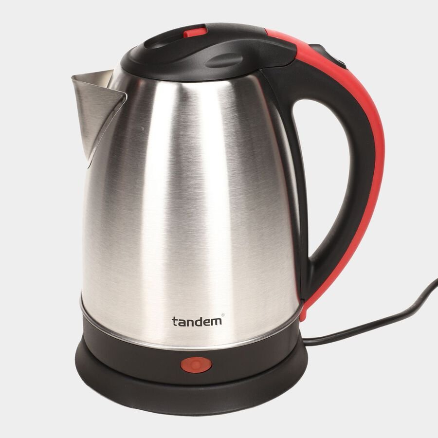 Tandem 1.8L Stainless Steel Electric Kettle – Sleek Design & Efficient Heating