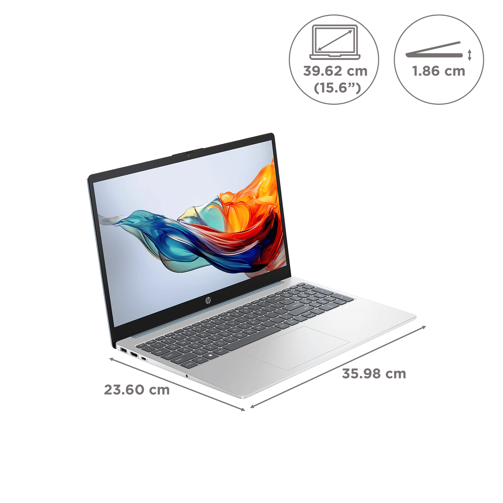 HP 15-fc0533AU Laptop with AMD Ryzen 7 Processor, Thin & Light Design