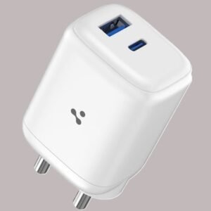 Ambrane Charge 45 Watt Fast Wall Charger – Reliable Power Supply, White