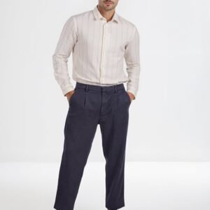 CELIO Casual: Sophistication Solid Regular Fit Trousers