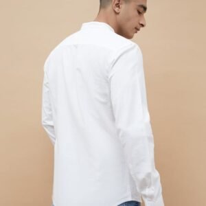 FAME FOREVER Solid Slim Fit Shirt for Men – Sleek and Comfortable