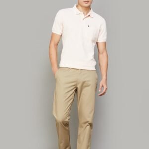 BLACKBERRYS CASUAL Solid Slim Straight Trousers