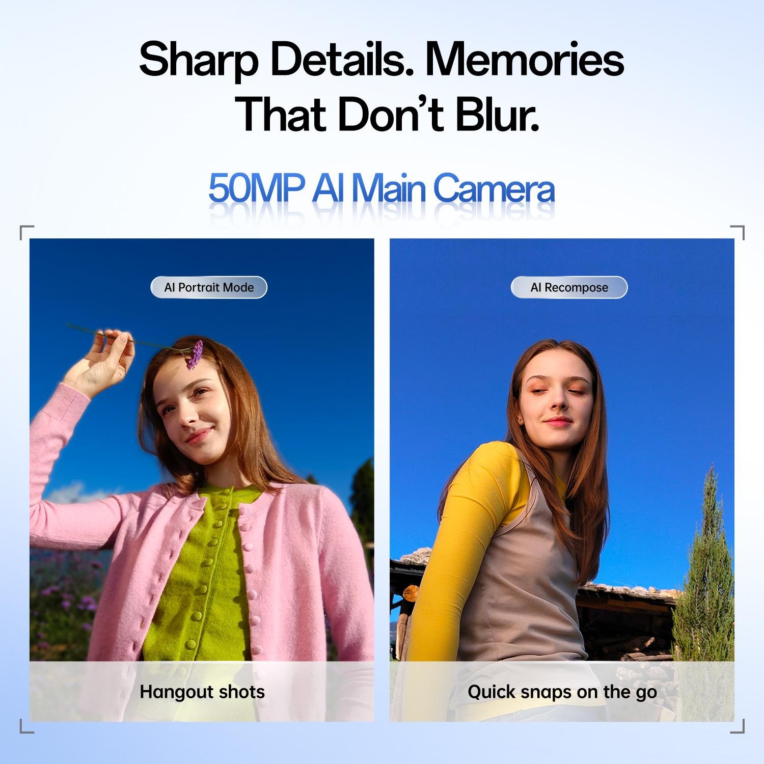 OPPO K14x 5G: Power and Style in Icy Blue | 128 GB | 6 GB RAM