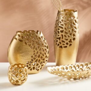 Corsica Zarin Aluminium Decorative Platter – Elegant & Durable