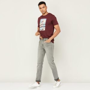 FORCA’s Modern Fit: Slim and Tapered Stonewashed Jeans