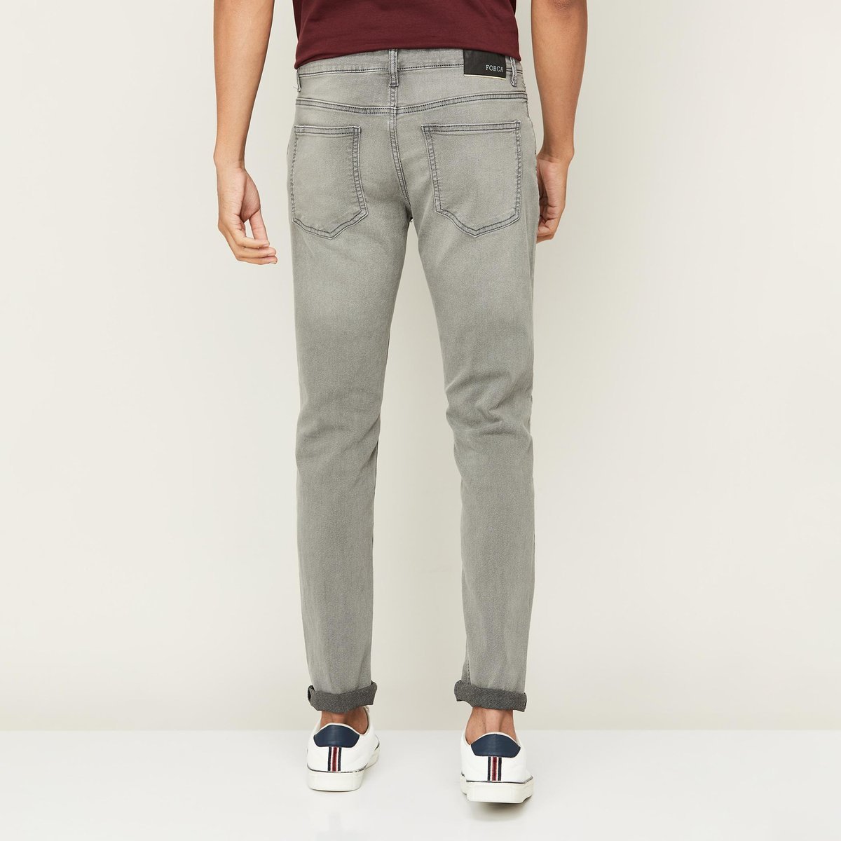 FORCA’s Modern Fit: Slim and Tapered Stonewashed Jeans