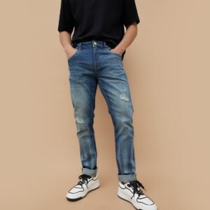 FORCA Jeans: Modern Distress Meets Tailored Taper