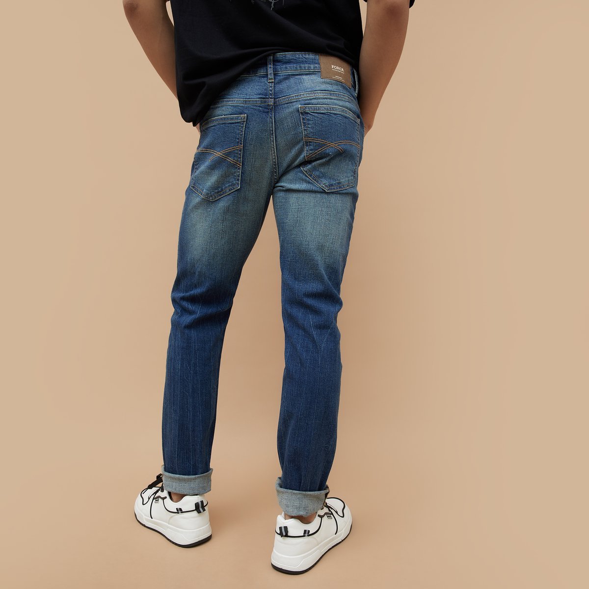 FORCA Jeans: Modern Distress Meets Tailored Taper