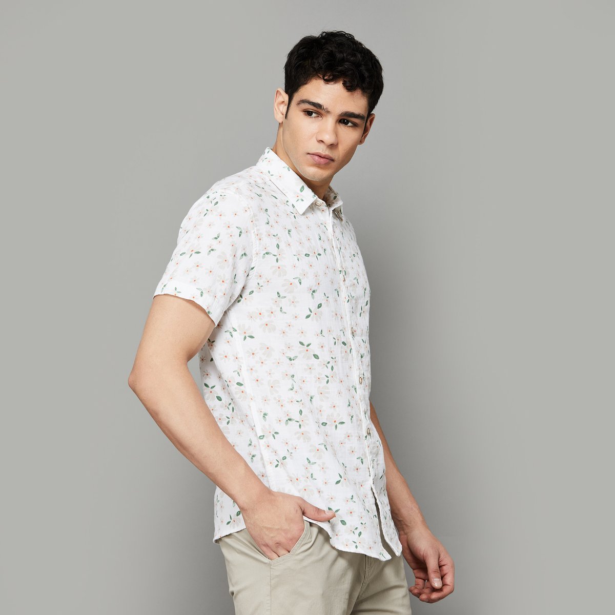 PEPE JEANS Printed Shirt: Classic Regular Fit Style