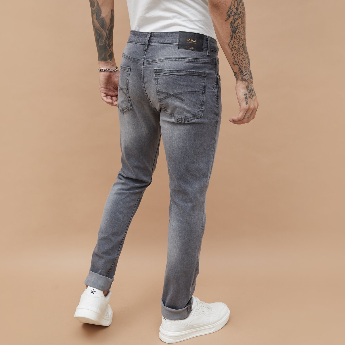 FORCA’s Slim Tapered Washed Jeans: The Perfect Fit