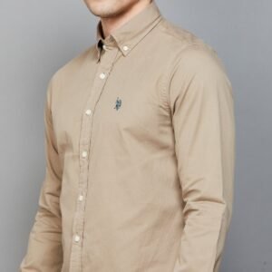 US POLO ASSN Solid Shirt: Perfect Fit, Classic Appeal