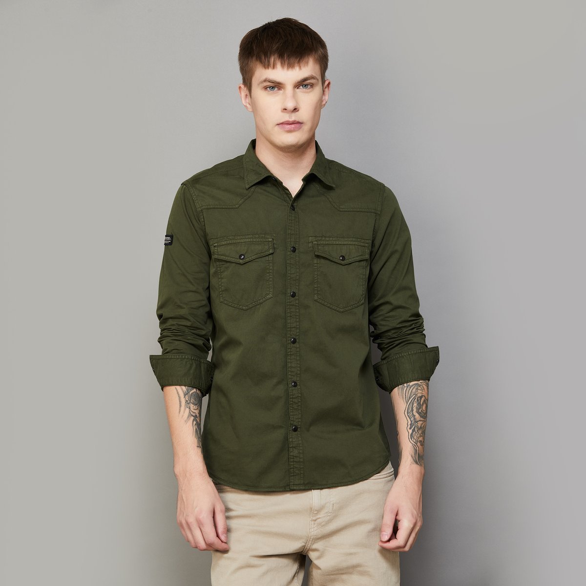 SPYKAR’s Signature Solid: Perfect Fit Shirt