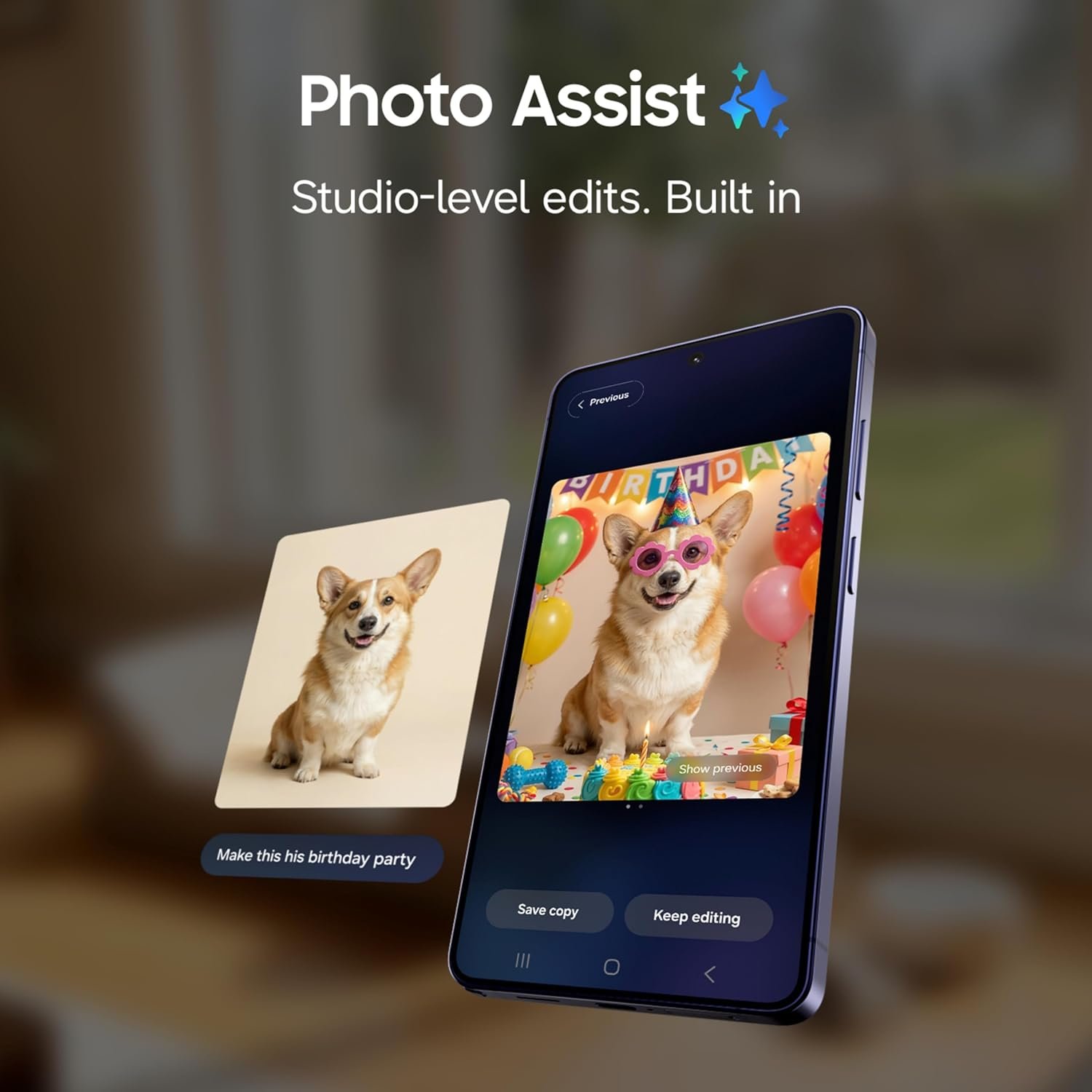 Samsung Galaxy S26 Ultra 5G Premium Mobile Phone with Privacy Display, 12GB RAM, 256GB Memory and AI Camera Tools