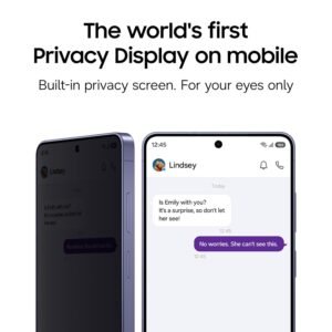 Samsung Galaxy S26 Ultra 5G Premium Mobile Phone with Privacy Display, 12GB RAM, 256GB Memory and AI Camera Tools