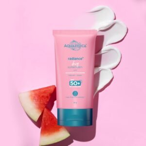 AQUALOGICA Radiance+ Dewy Sunscreen: Glow-Enhancing Sun Protection