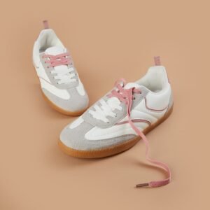 GINGER Panelled Sneakers: Effortless Edge