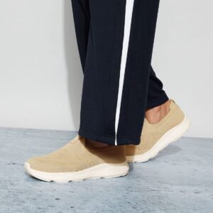 GINGER Knitted Slip-On Sneakers: Lightweight Luxury