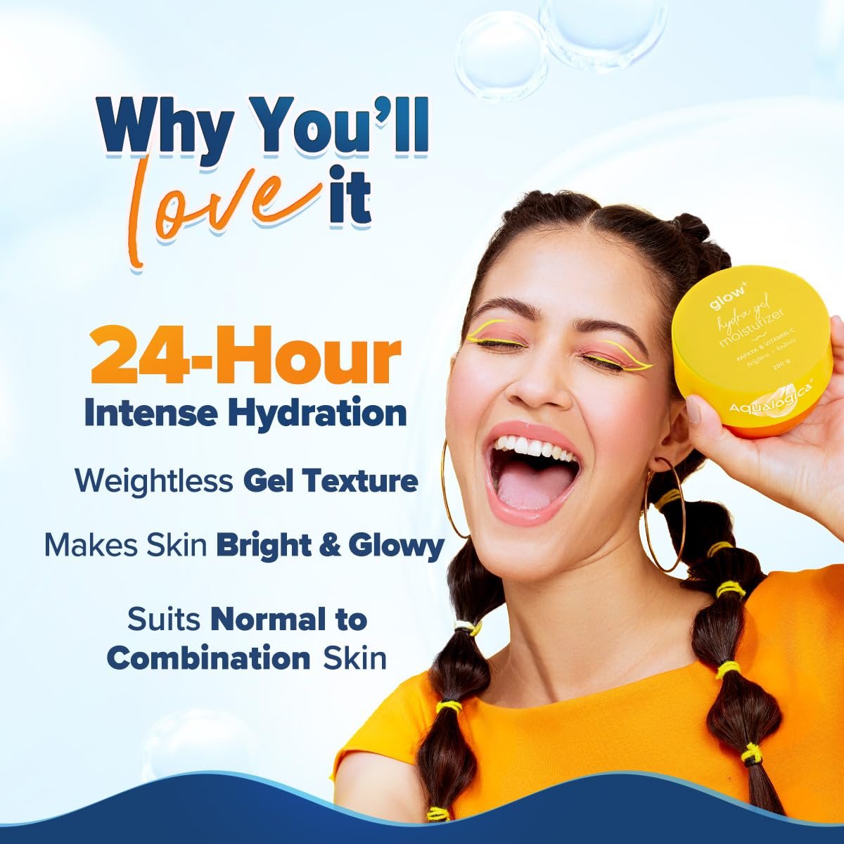 AQUALOGICA Hydra Gel: Pure Hydration, Lasting Glow