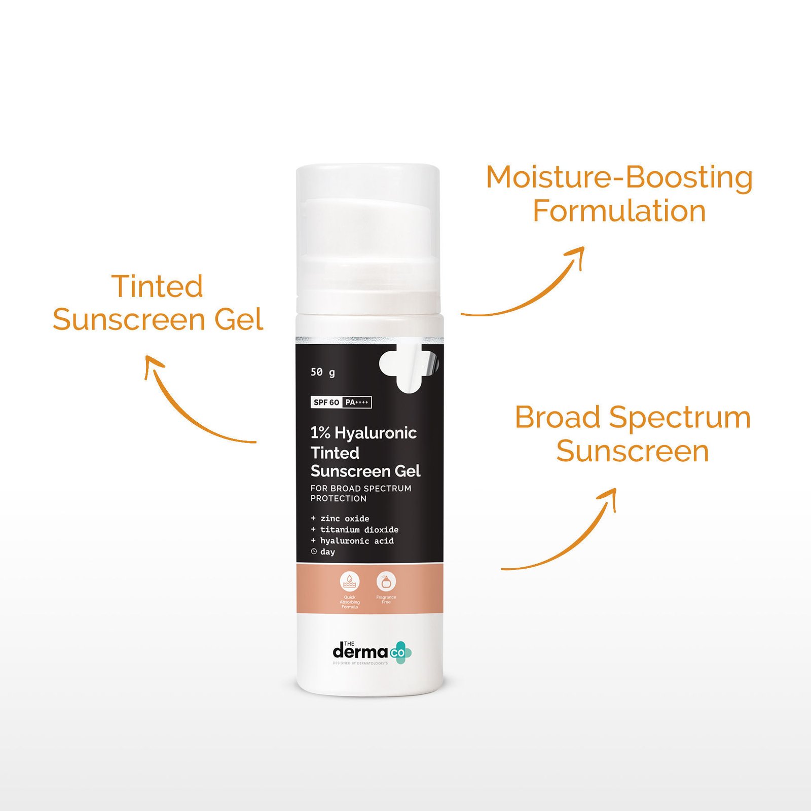 THE DERMA CO’s Hyaluronic Tinted Sunscreen: Glow and Protect